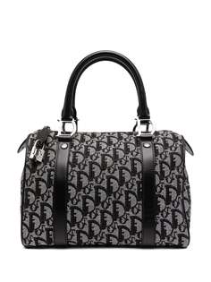 Christian Dior маленькая сумка-тоут pre-owned с узором Trotter