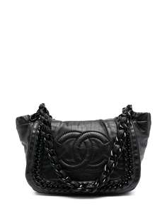 Chanel Pre-Owned сумка на плечо Jumbo 2008-го года с цепочкой