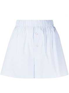 Andamane полосатые шорты с эластичным поясом