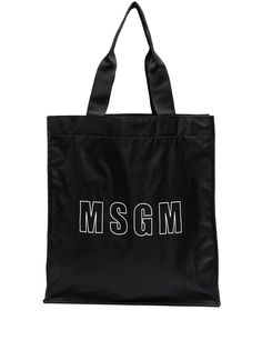 MSGM сумка-тоут с логотипом