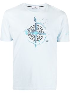 Stone Island футболка с логотипом