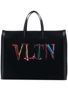 Valentino Garavani сумка-тоут с логотипом VLTN