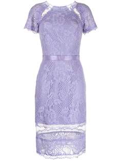 Tadashi Shoji кружевное платье Satomi