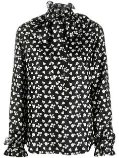 Victoria Beckham блузка с принтом