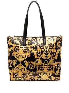 Versace Jeans Couture сумка-тоут с принтом Barocco