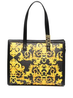Versace Jeans Couture сумка-тоут с принтом Barocco