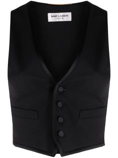 Saint Laurent шерстяной жилет