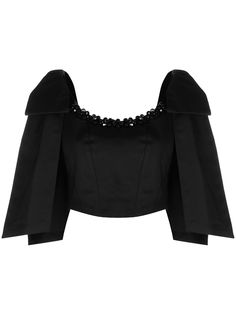 Simone Rocha декорированная блузка с бантами