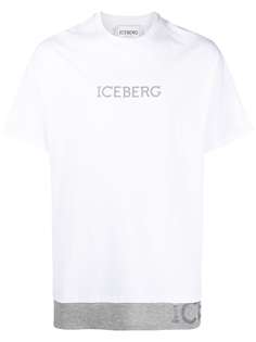 Iceberg футболка с логотипом