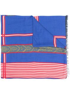 Etro шарф с узором пейсли