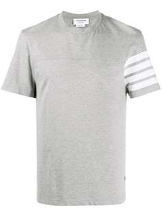 Thom Browne футболка с короткими рукавами и полосками 4-Bar