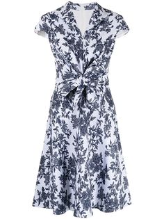 Tadashi Shoji жаккардовое платье миди Akira