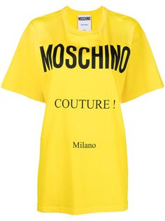 Moschino футболка оверсайз Moschino Couture