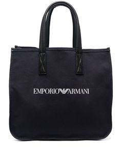 Emporio Armani сумка-тоут с логотипом