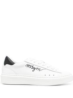 MSGM кеды с логотипом