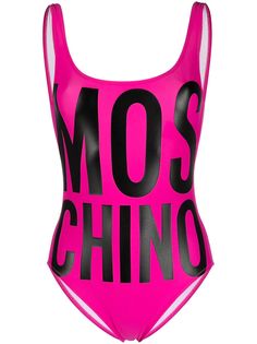 Moschino купальник с логотипом