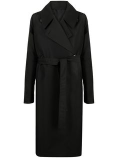 Rick Owens двубортное пальто оверсайз