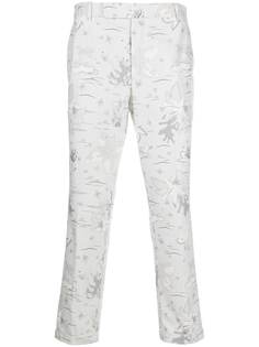 Thom Browne прямые брюки Hawaiian