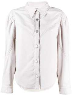 Isabel Marant Étoile джинсовая рубашка строгого кроя