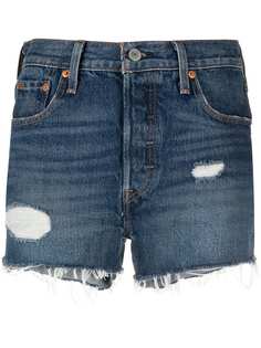 Levis джинсовые шорты с эффектом потертости Levis®