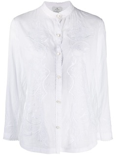 Etro блузка с вышивкой