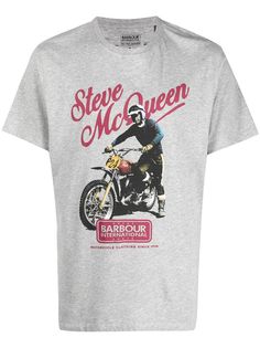 Barbour By Steve Mc Queen футболка с принтом