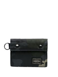 Porter-Yoshida & Co кошелек с камуфляжным принтом