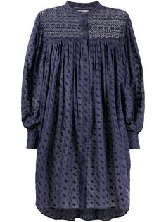 Isabel Marant Étoile платье с английской вышивкой