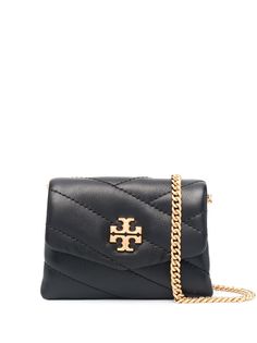 Tory Burch стеганая сумка через плечо с логотипом