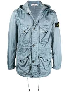 Stone Island легкая куртка с нашивкой-логотипом