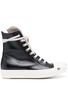 Rick Owens DRKSHDW высокие кеды на шнуровке