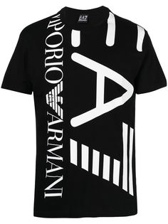 Ea7 Emporio Armani футболка с короткими рукавами и логотипом