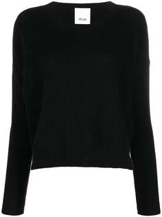 Allude кашемировый джемпер в рубчик