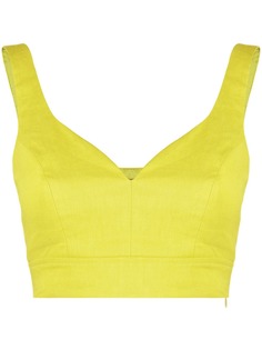 Pinko укороченный топ с вырезом в форме сердца