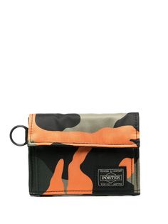 Porter-Yoshida & Co кошелек с камуфляжным принтом