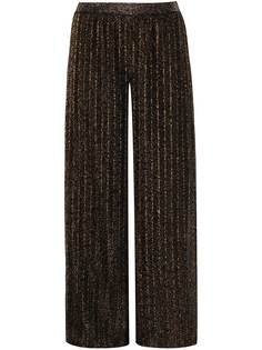 Missoni брюки с эффектом металлик