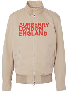 Burberry куртка с логотипом