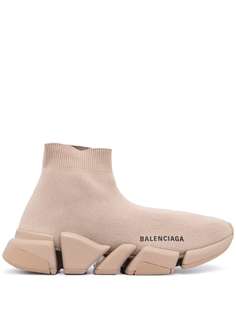 Balenciaga кроссовки-носки Speed с логотипом