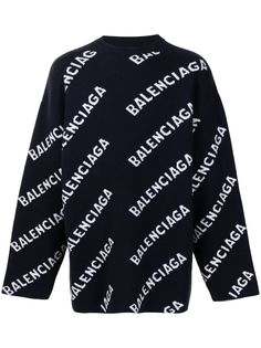 Balenciaga джемпер с логотипом