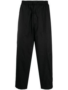 Jil Sander укороченные брюки прямого кроя