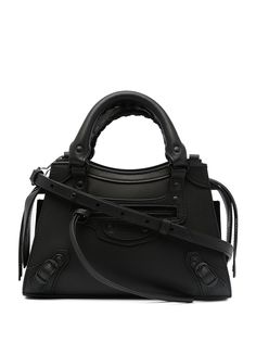 Balenciaga мини-сумка с нашивкой-логотипом
