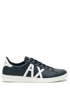 Armani Exchange кеды на шнуровке с логотипом