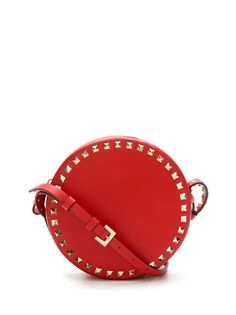 Valentino Garavani Bolsa transversal EM COURO Rockstud