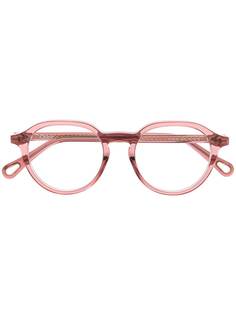 Chloé Eyewear очки в круглой оправе