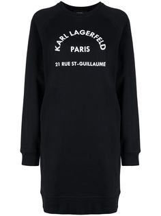 Karl Lagerfeld платье-свитер Rue St Guillaume
