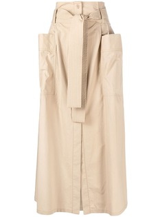 P.A.R.O.S.H. юбка Canyox с поясом