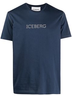 Iceberg футболка с логотипом
