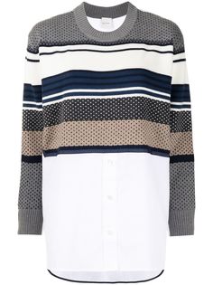 Paul Smith свитер с контрастными вставками