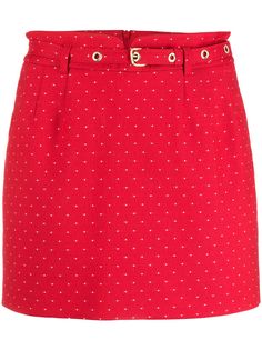 RED Valentino шорты с поясом