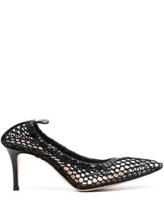Gianvito Rossi сетчатые туфли-лодочки